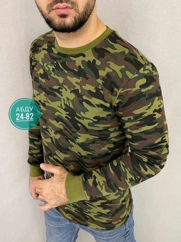 камуфляжная кофта,лонгслив камуфляжный,мужские свитшоты,свитер камуфляж,футболка мужская комуфляж