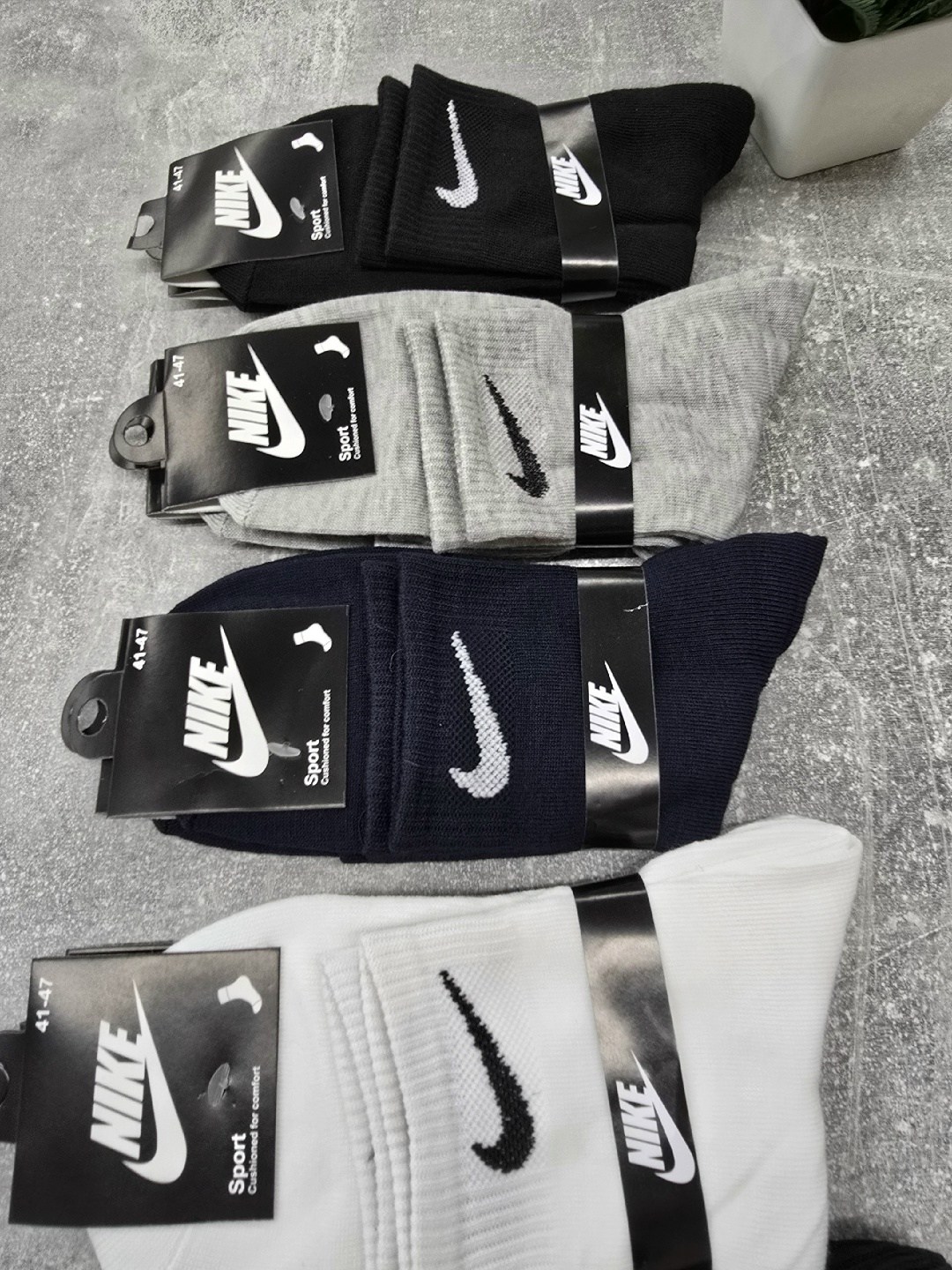 носки средние хлопковые набор 5 пар nike,носки мужские 10 пар nike,носки мужские,носки мужские 10 пар,комплект носки мужские