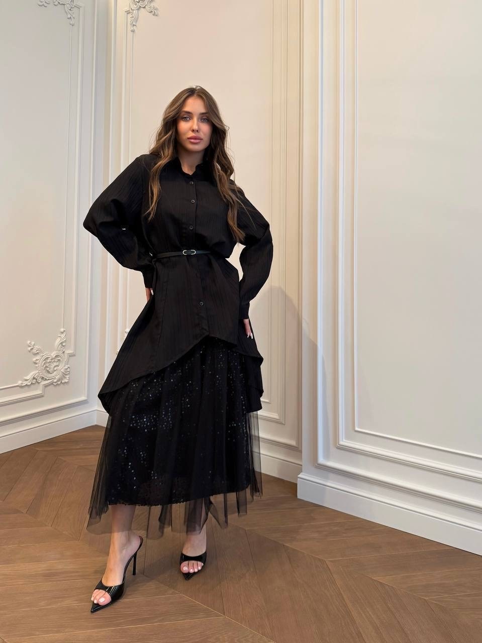 стильное платье,платье с сеткой,платье,шифоновое платье,платье длинное