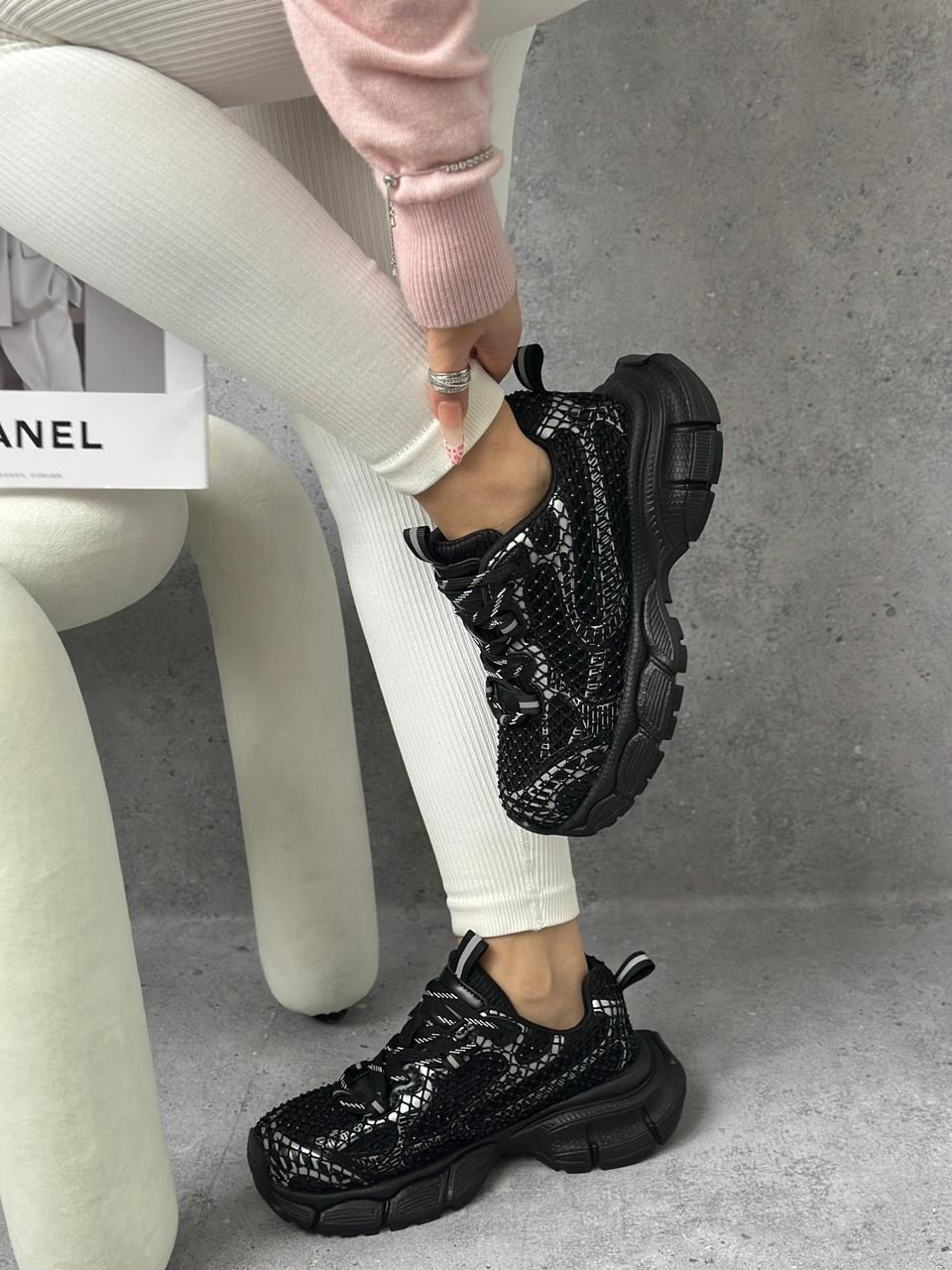 кроссовки женскиe,кроссовки черные,кроссовки модные,женские массивные кроссовки,кроссовки женские модные черные