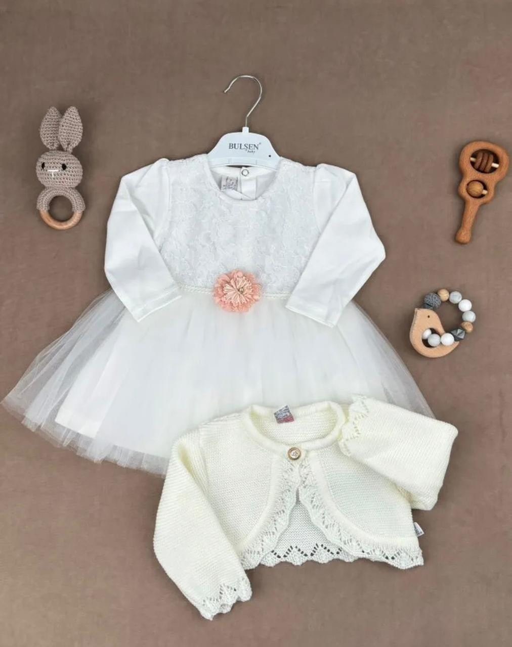 bulsen baby платье,платье для малыша,платье для девочки,платье для девочки нарядное,платье с болеро для девочек