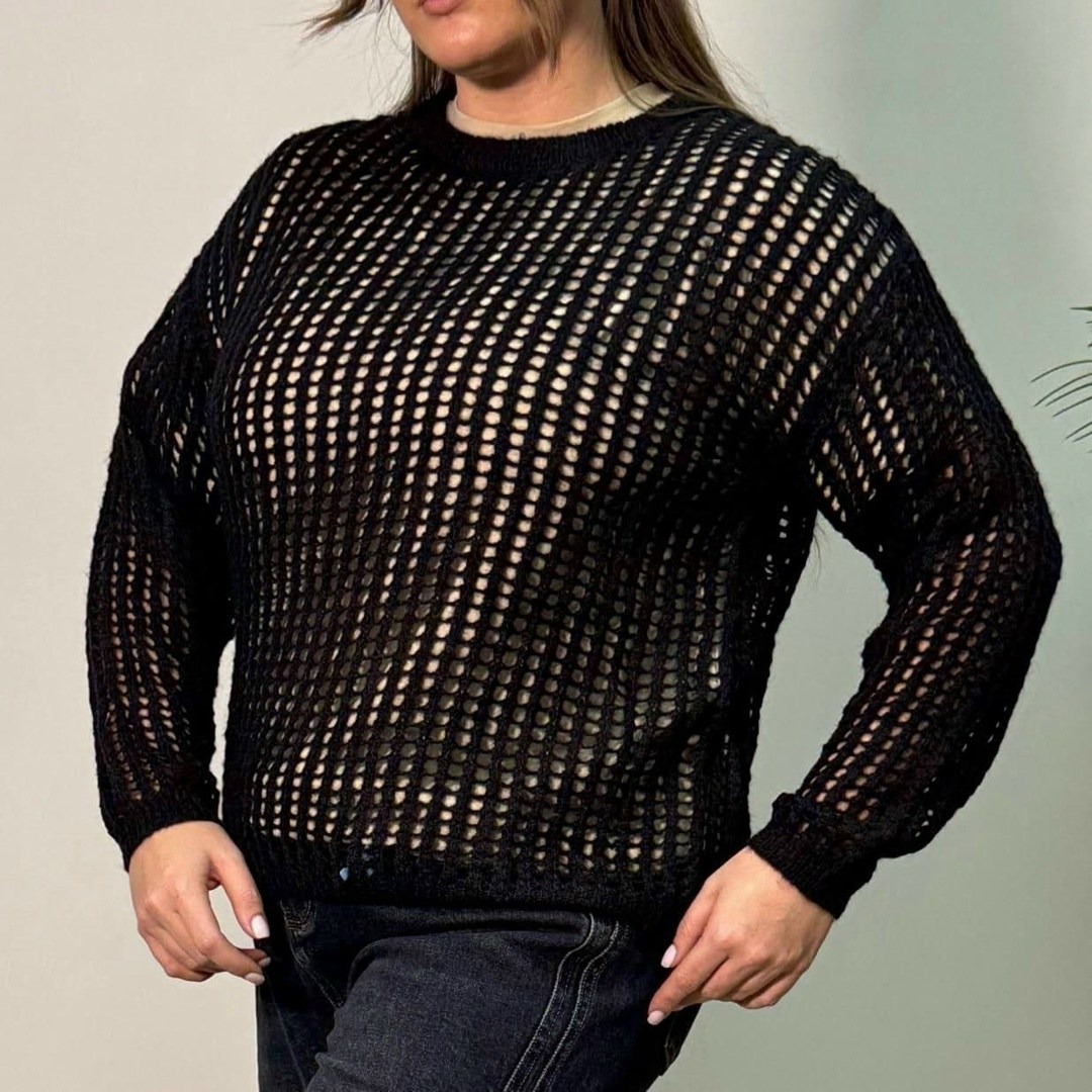 джемпер сетка,модные свитера,вязаные свитера,джемпер,вязаная кофта