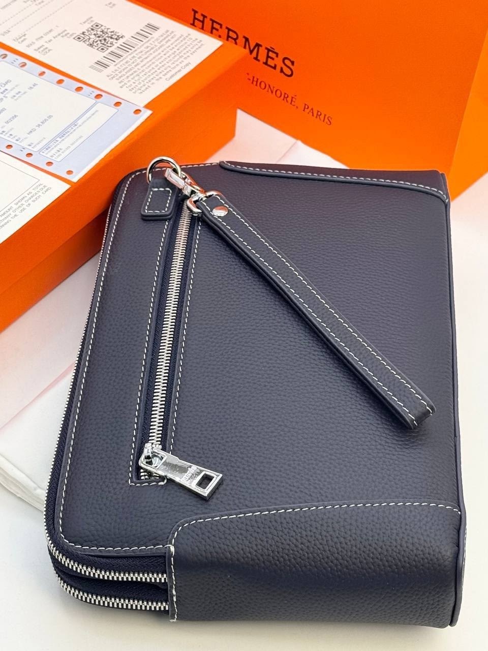 hermes клатч,мужской клатч hermes,мужской клатч,клатч мужской hermes натуральная кожа,кошелек hermes