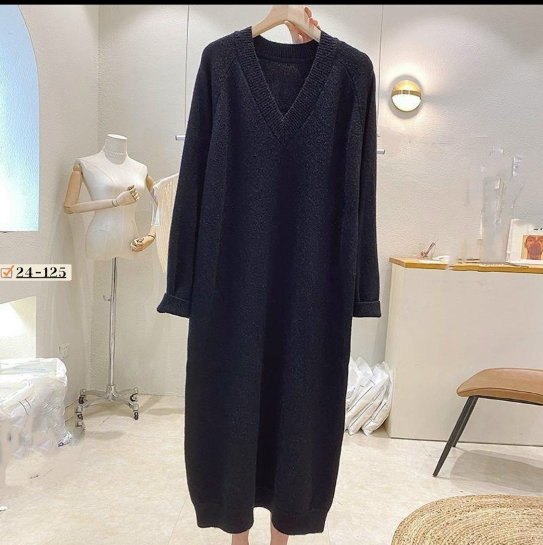трикотажное платье,вязаное платье свитер,шерстяное платье,вязаное платье,женское повседневное трикотажное длинное платье