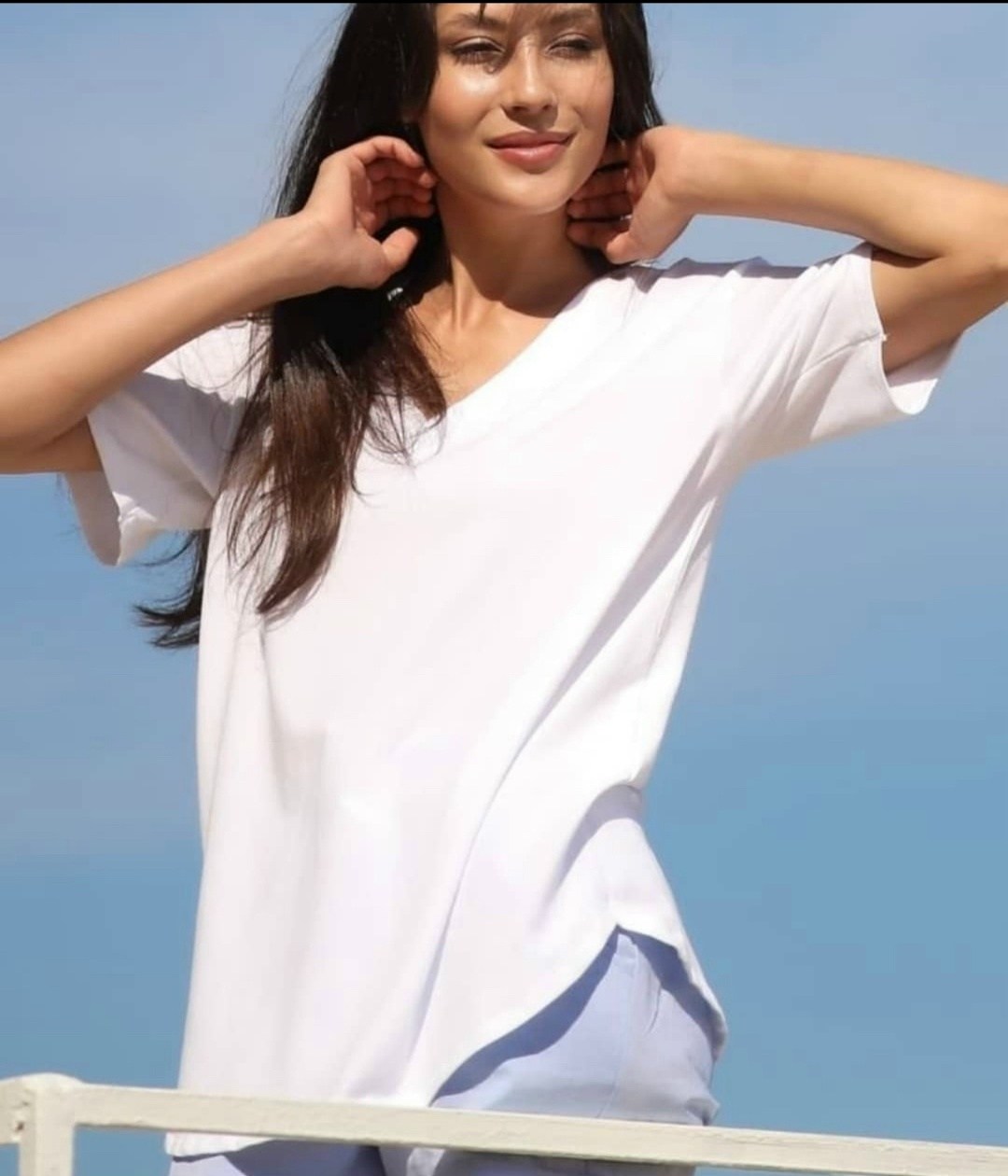 футболка женская,джемпер жен,футболка для женщин,футболка женская almando melado,белая футболка женская