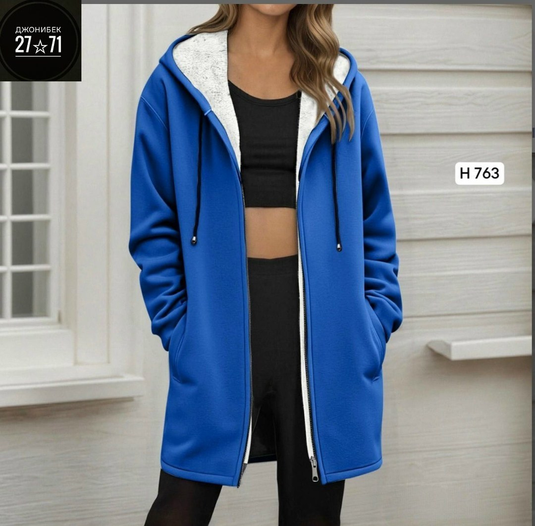 толстовка женская,длинная толстовка,теплое пальто,пальто с капюшоном,толстовка утепленная