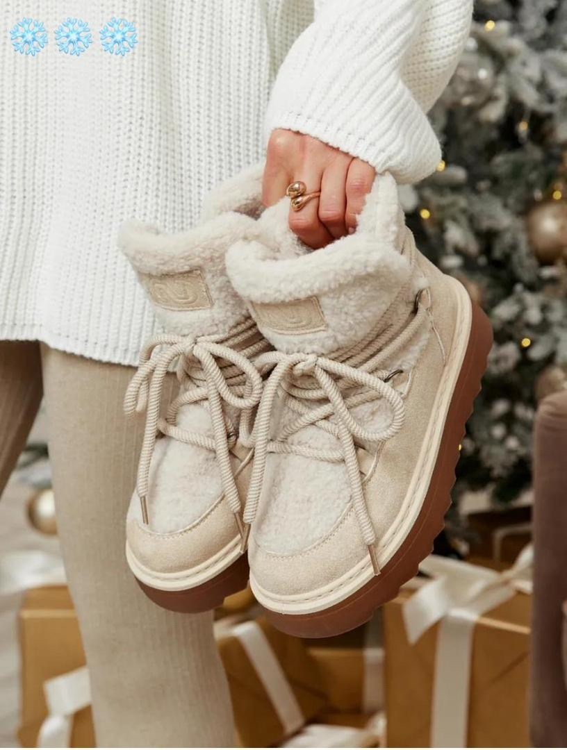 ботинки угги зимние натуральные на меху и платформе,,женские угги,зимние угги, женская зимняя