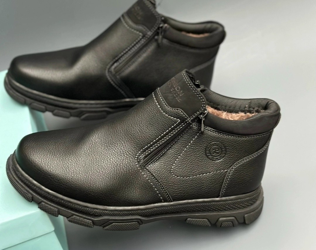 ,зимние ботинки мужские,мужская зимняя  на молнии,мужские ботинки,мужская