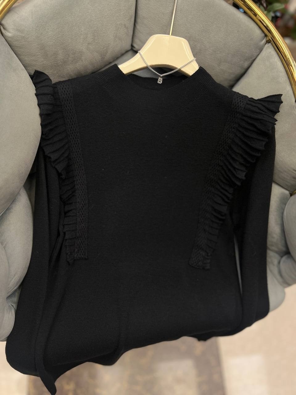 женская кофта,джемпер,черный свитер,джемпера женские,джемпер свитер женский