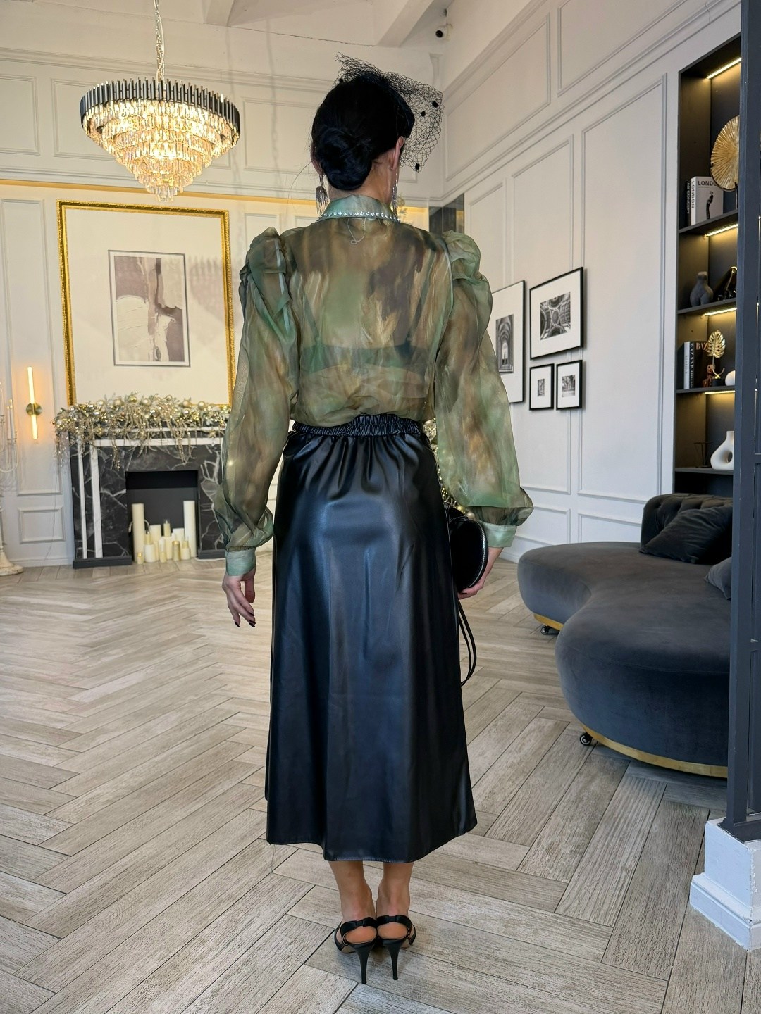 рубашка блузка из органзы miumiu cool casual wear,нарядная блузка,модная блузка,прозрачная блузка,женские блузки