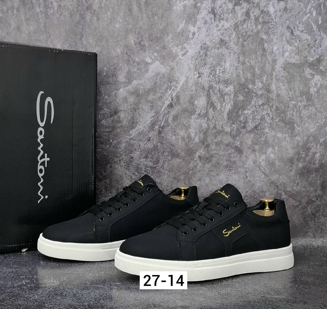 мужские кеды santoni,кеды мужские,мужская ,кеды мужские santoni черные,кеды для мужчин кожа