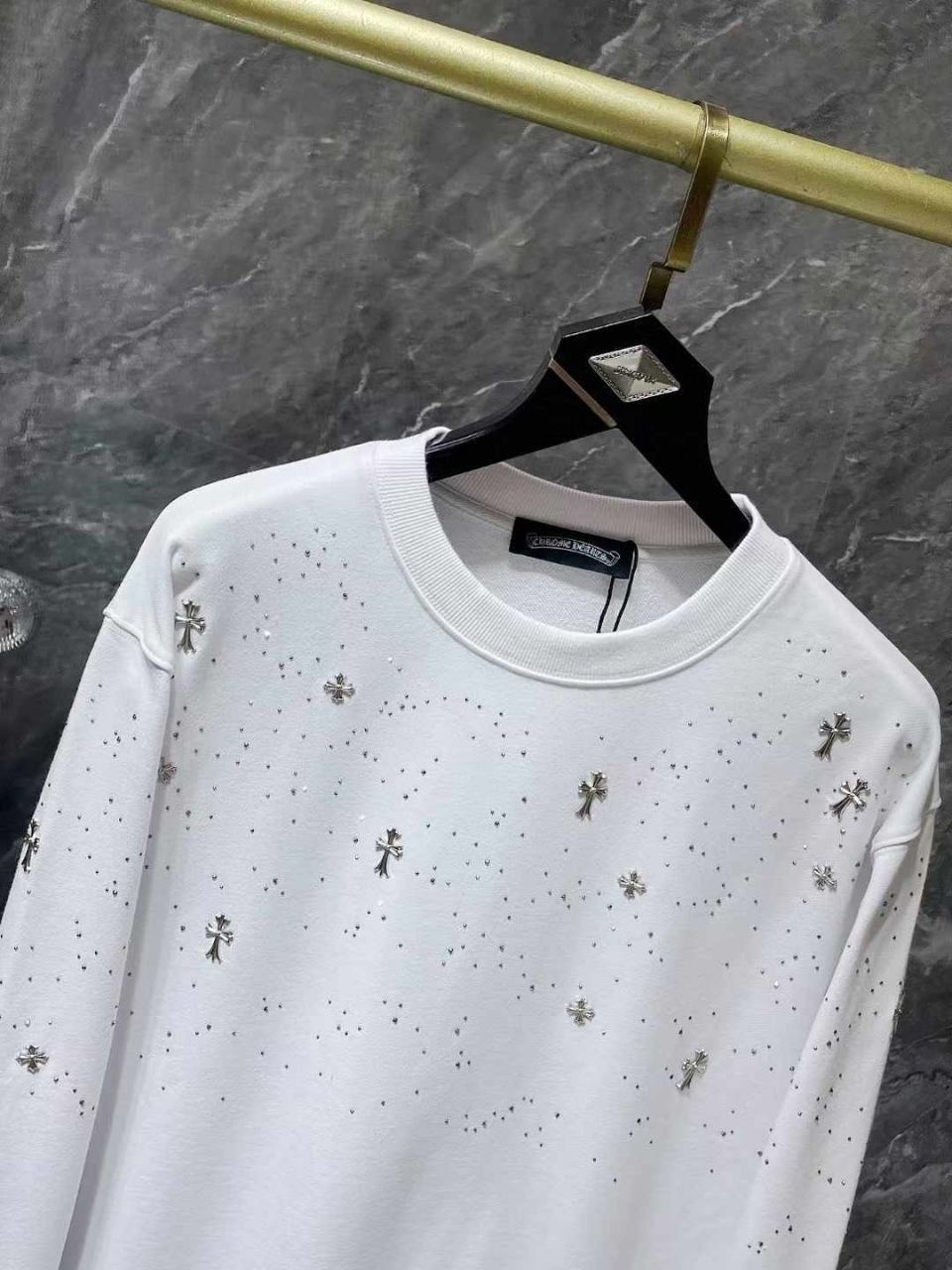 толстовка модная,повседневный свитшот,свитшот мужской chrome hearts,свитшот мужская,толстовка