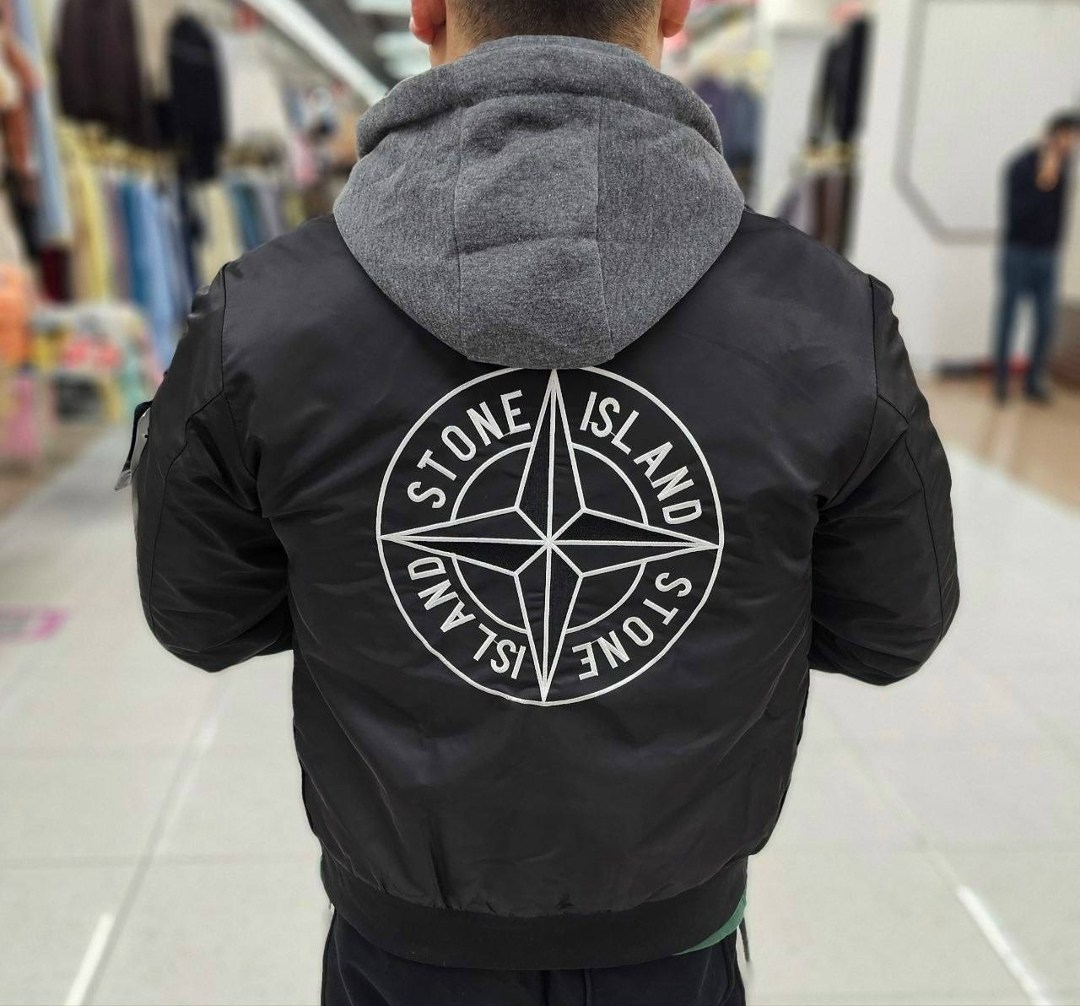 куртка бомбер stone island,куртка stone island мужская,stone island,бомбер стон исланд,куртка бомбер