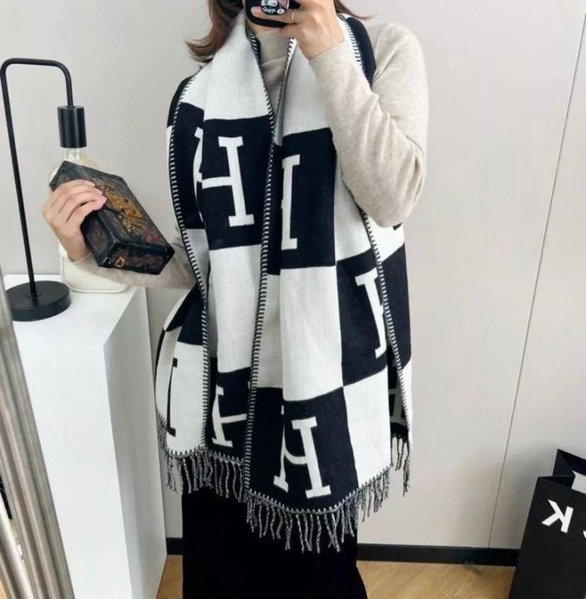 брендовый палантин,брендовый палантин hermes,палантин шарф кашемир,теплые шарфы,кашемировый шарф