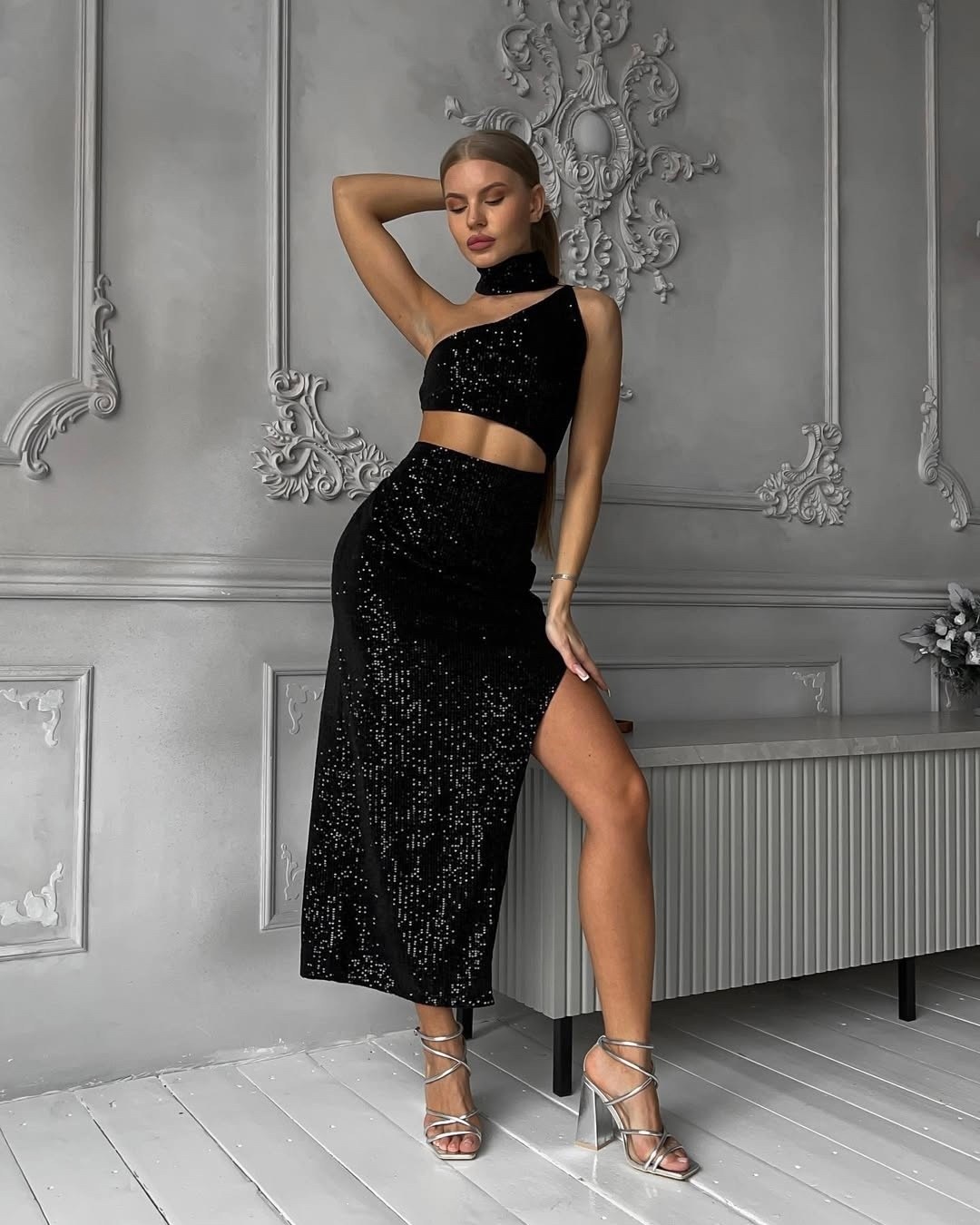 юбка с пайетками,блестящая юбка,вечернее платье,платье