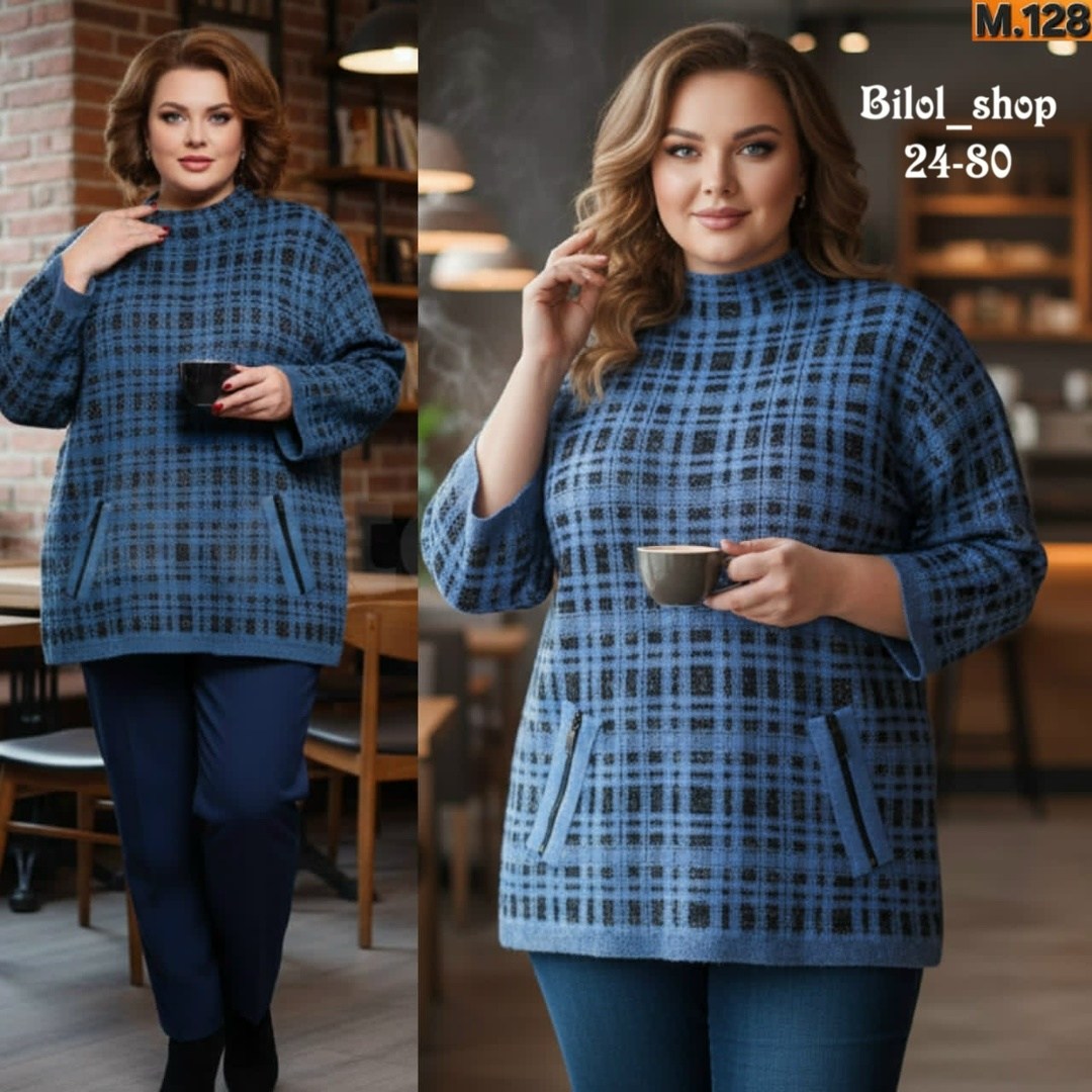 женская кофта,джемпер,женская блуза, больших размеров,туника женская