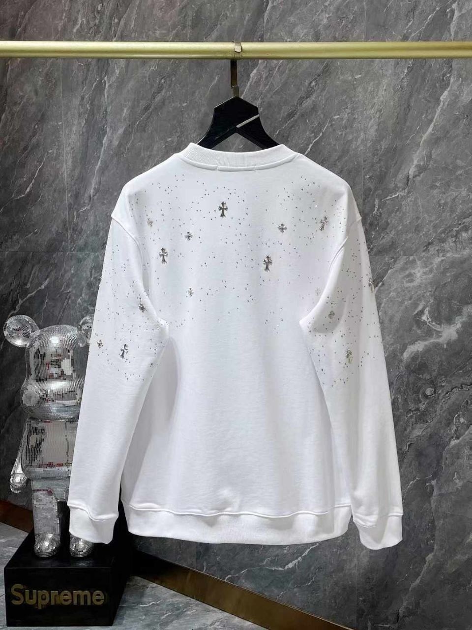 толстовка модная,повседневный свитшот,свитшот мужской chrome hearts,свитшот мужская,толстовка