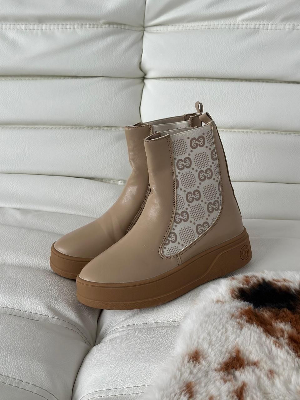 , женская,женские ботинки,белые ботинки,модные ботинки