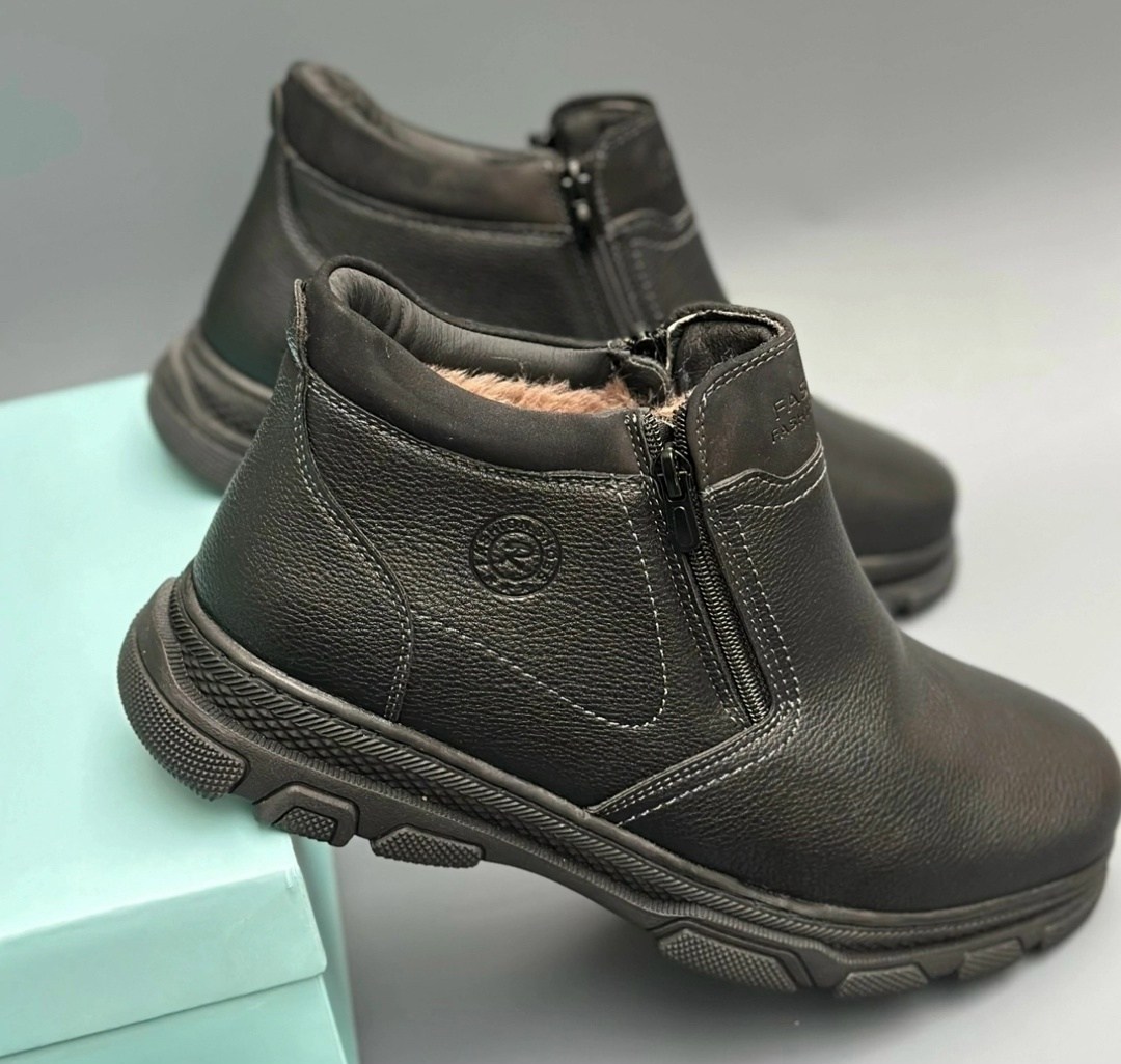 ,зимние ботинки мужские,мужская зимняя  на молнии,мужские ботинки,мужская