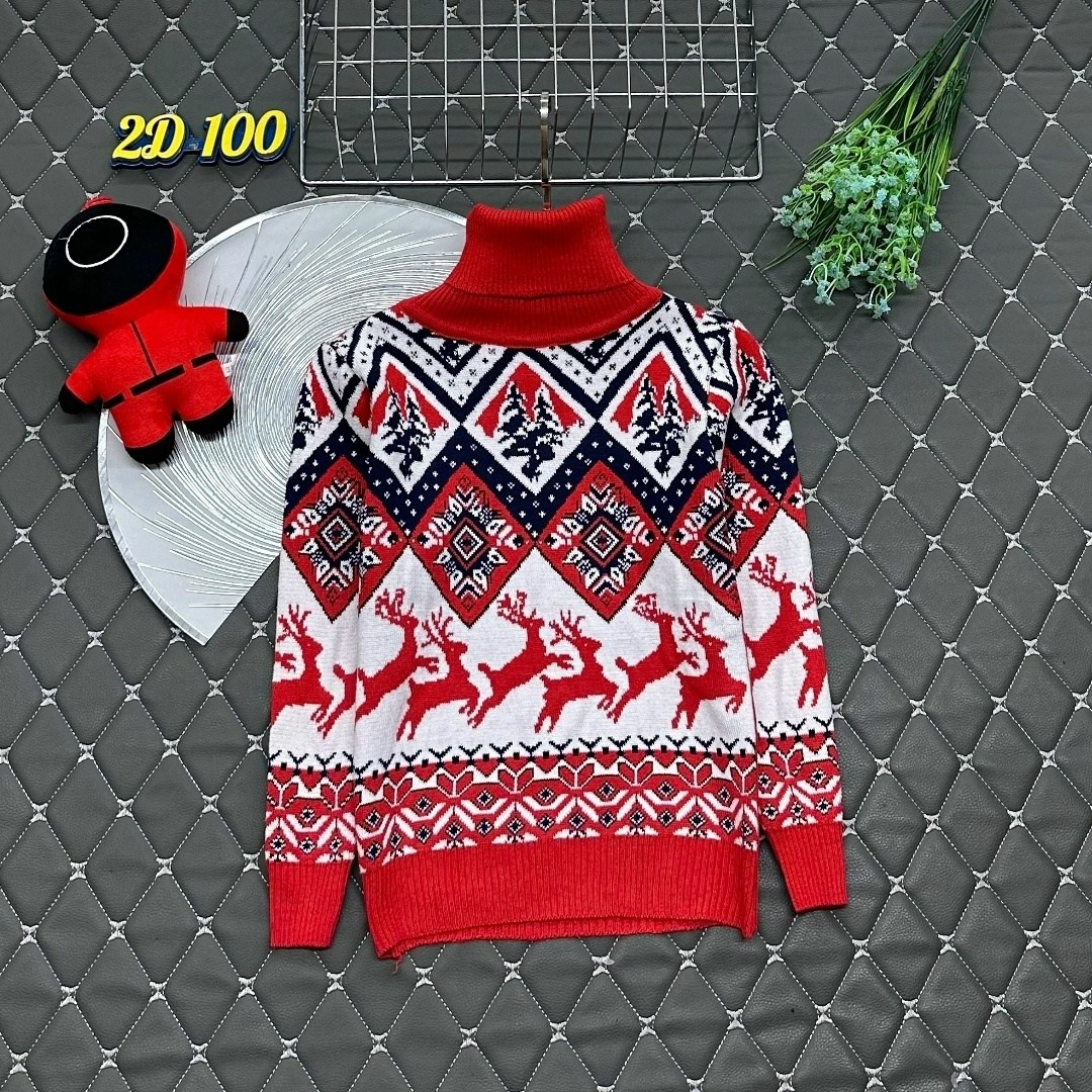 детский свитер с оленями и домиками для мальчиков pulltonic,детский свитер с оленями,свитера с оленями,свитер детский,свитер джемпер