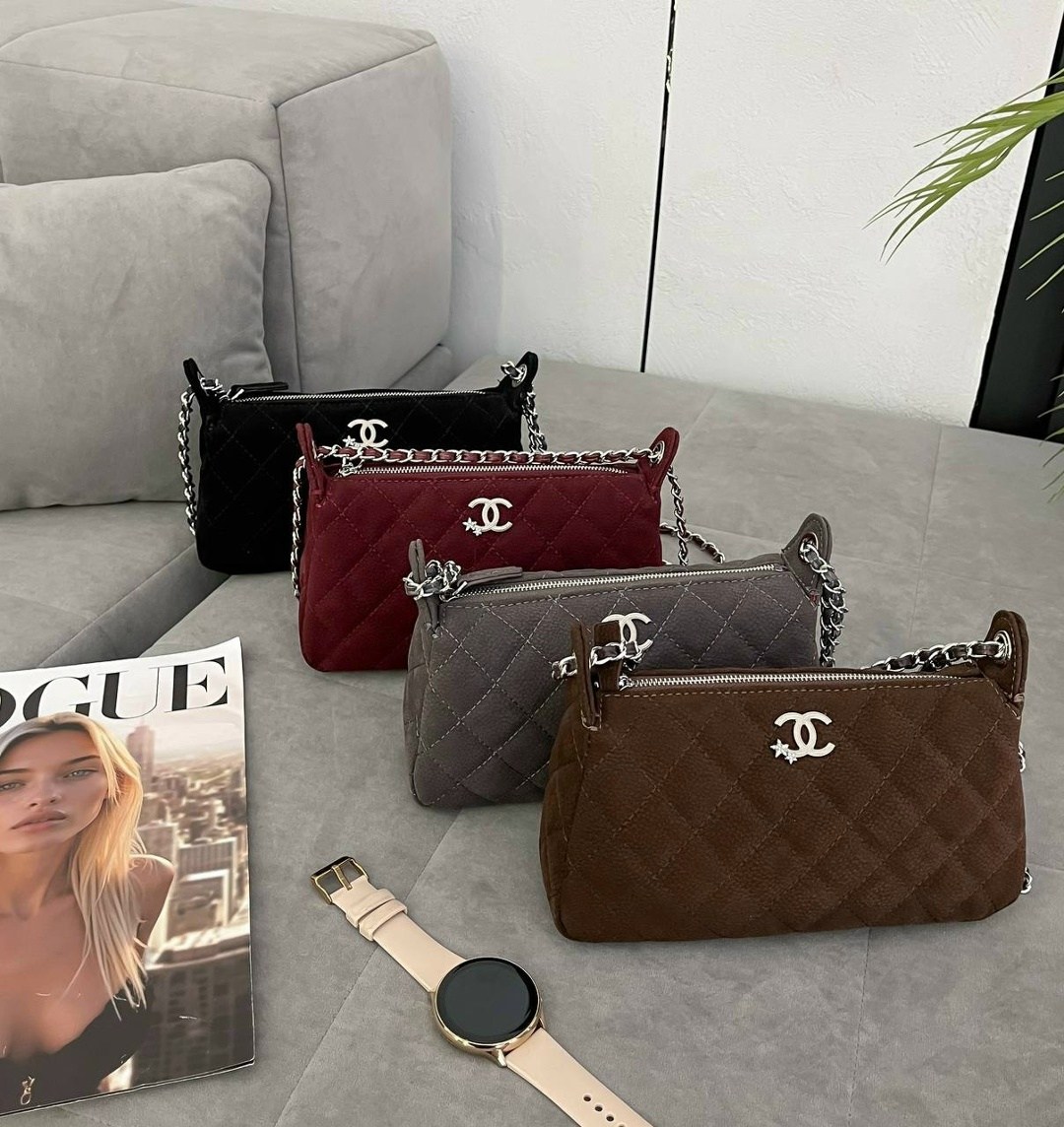 сумка chanel женская,сумка chanel,женские повседневные сумки chanel,замшевая сумка chanel,сумка модного бренда chanel