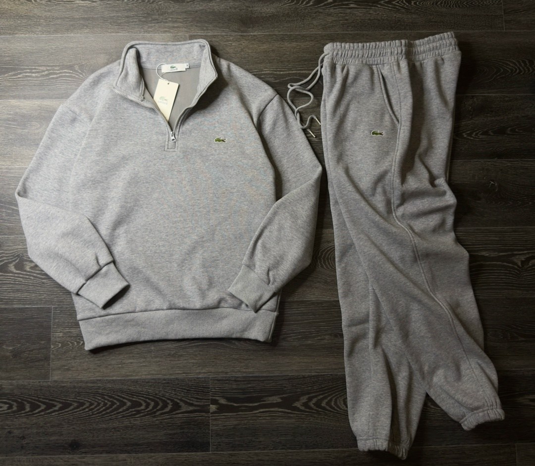 спортивный костюм от фирмы lacoste,костюм мужской лакост ,утепленный спортивный костюм от фирмы lacoste,толстовка lacoste,мужская хлопковая толстовка lacoste с высоким воротом на молнии