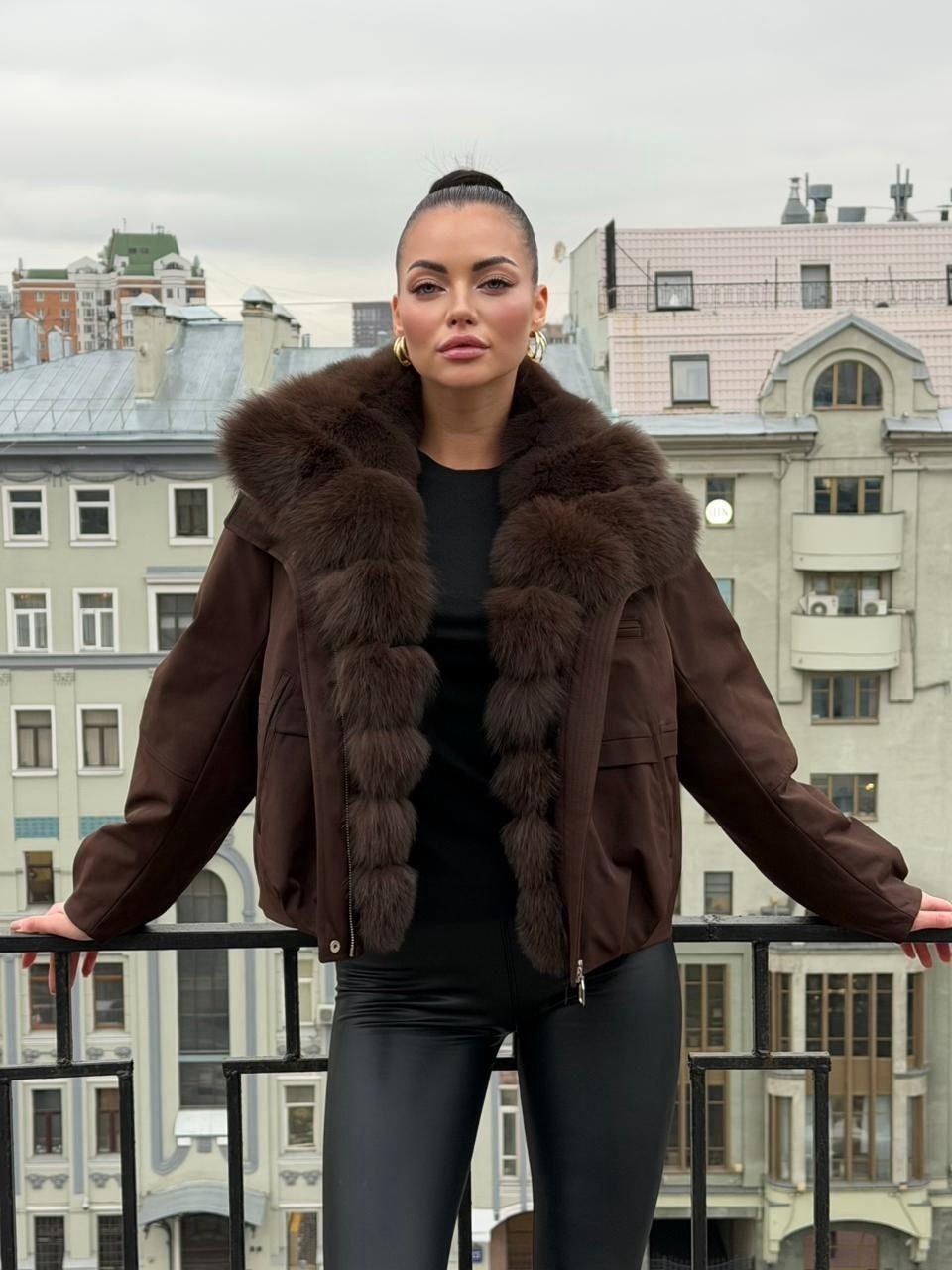 куртка с натуральным мехом,пуховик с натуральным мехом,куртка - пуховик с мехом песца city furs,женский пуховик с натуральным мехом max mara,куртка с натуральным мехом песец