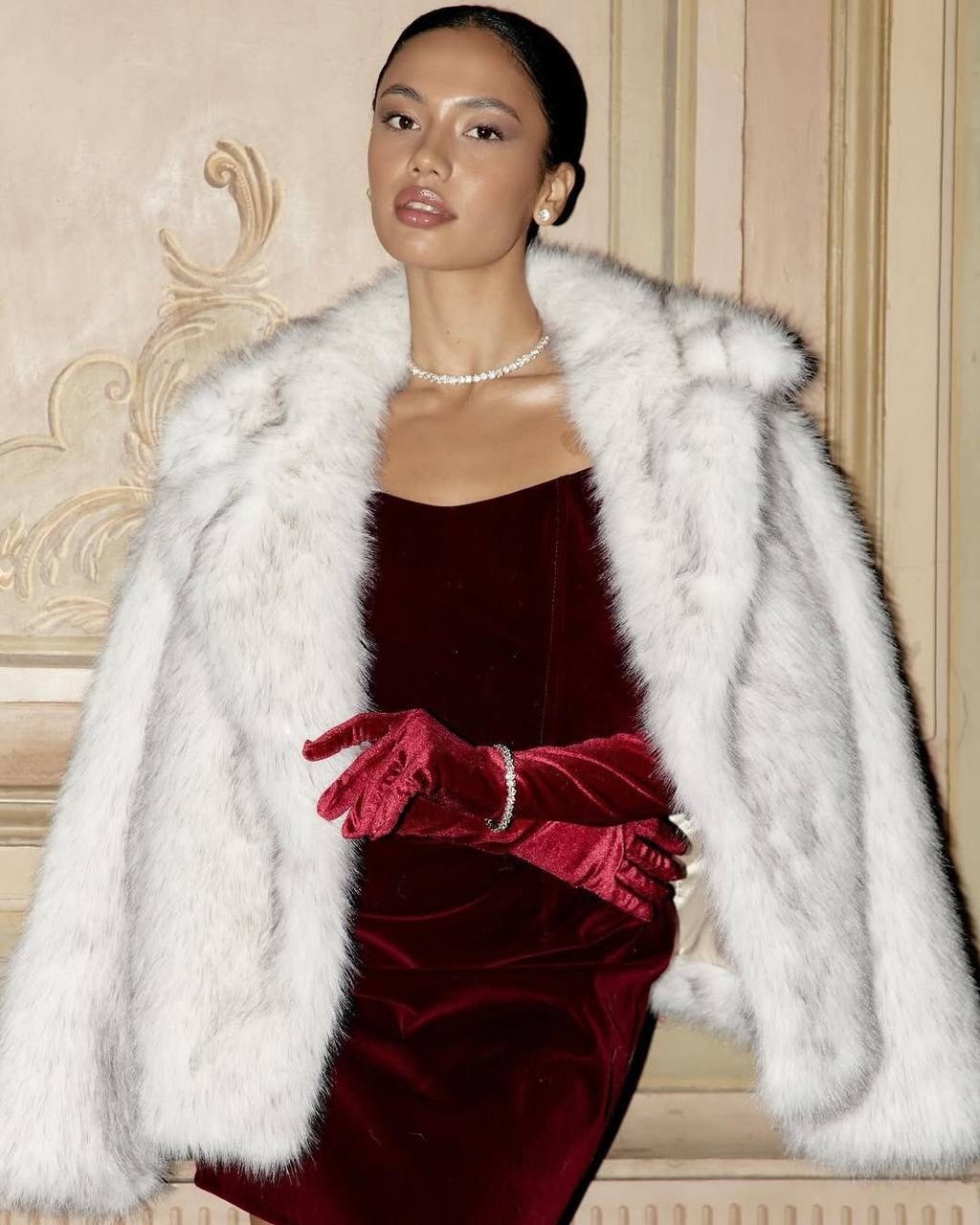 голливудский гламур,шубка,шуба,шуба модная,бордовая шуба