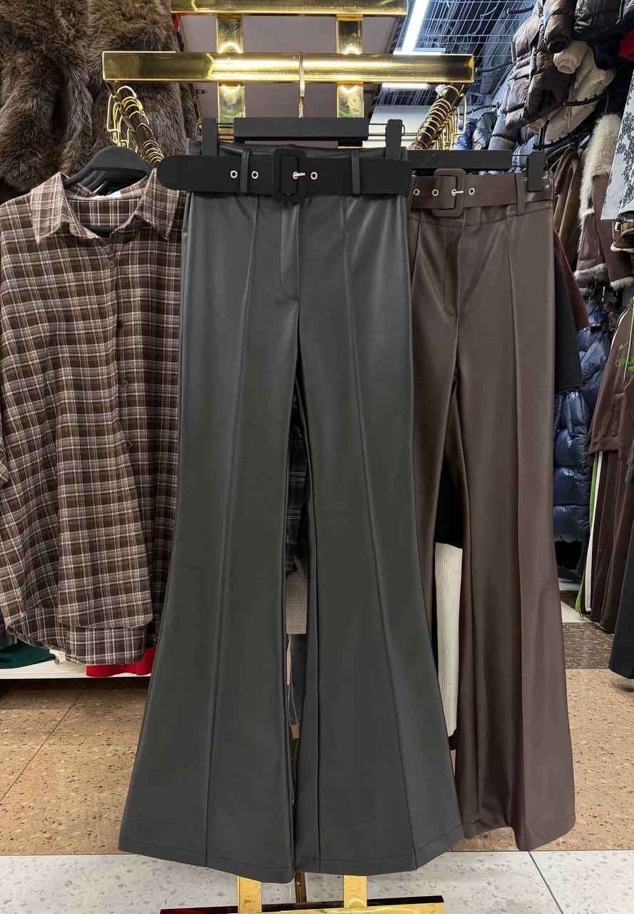 брюк клеш,кожаные брюки-клеш,джинсы брюки,женские брюки,брюки женские кожаные клёш