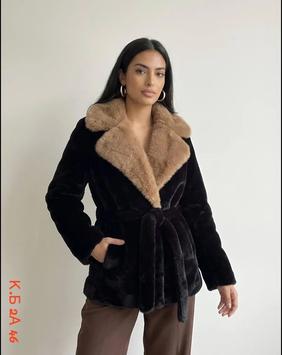 шуба искусственная зимняя экошуба hava royc,шуба короткая,норковая шуба,шуба из экомеха,искуственная шубка под норку с английским воротником под пояс