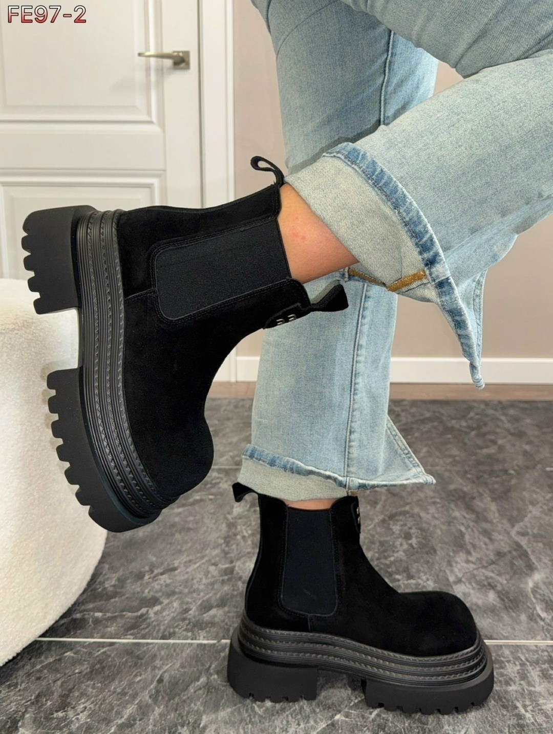 ,ботинки,стильные замшевые ботинки челси,обуви, женская