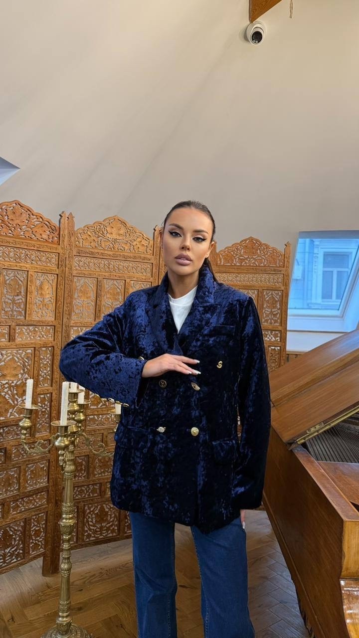 бархатный пиджак,пиджак бархатный овер айз,бархатный пиджак женский,жакет,костюм брючный бархатный двойка emse