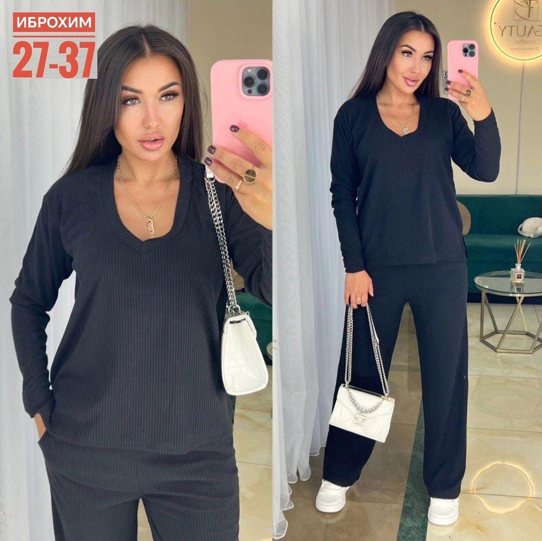 повседневный трикотажный костюм,трикотажные костюмы женские,костюм женский двойка,костюм с брюками повседневный трикотажный,костюм с брюками повседневный