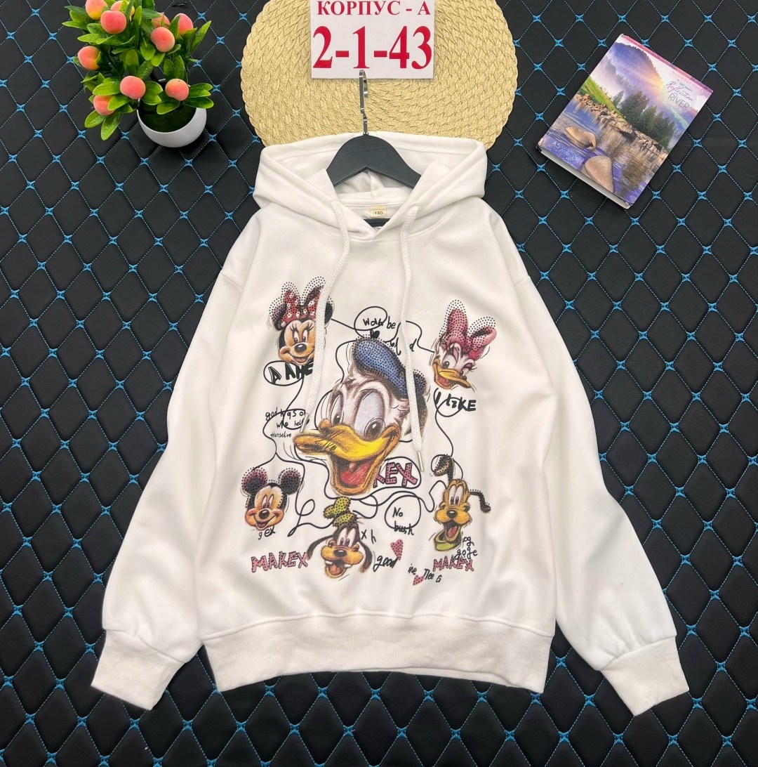 свитшот женская,толстовка дисней женская,толстовка,толстовка с капюшоном disney,толстовка с капюшоном и принтом