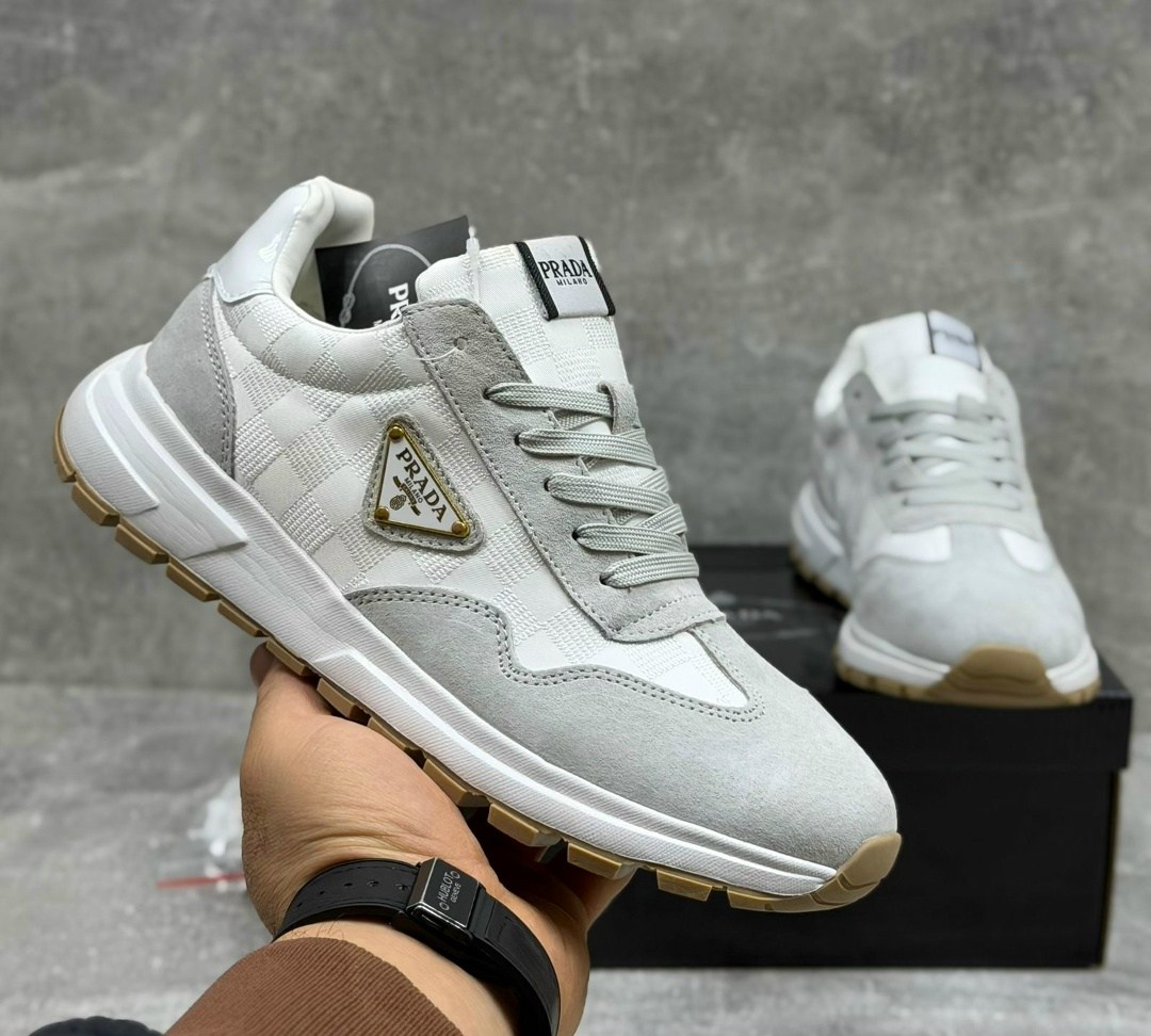 кроссовки prada,,мужские кроссовки prada,мужская  кроссовки,замшевые кроссовки