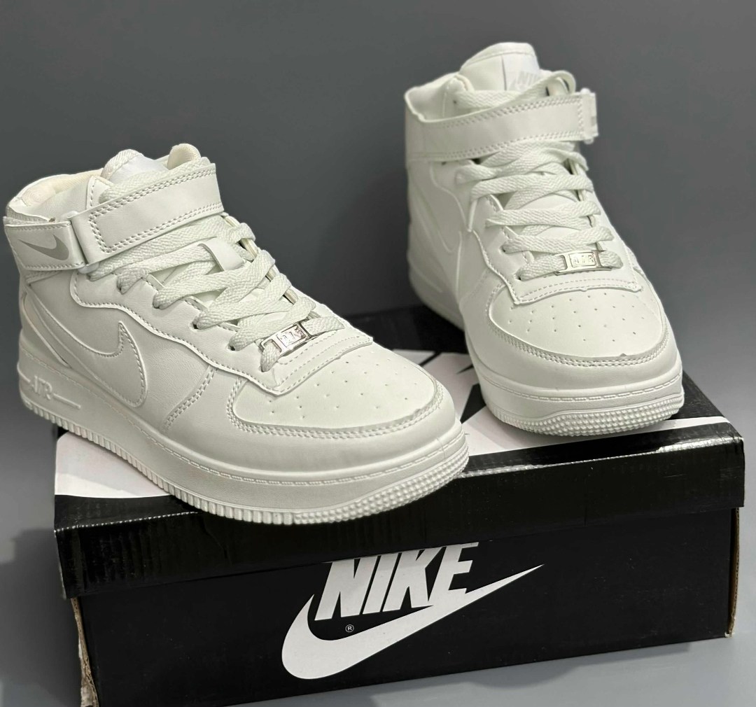 кросcовки nike air force 1,nike air force 1 mid (white),nike air force 1 mid,nike air force 1,зимние кроссовки nike air force