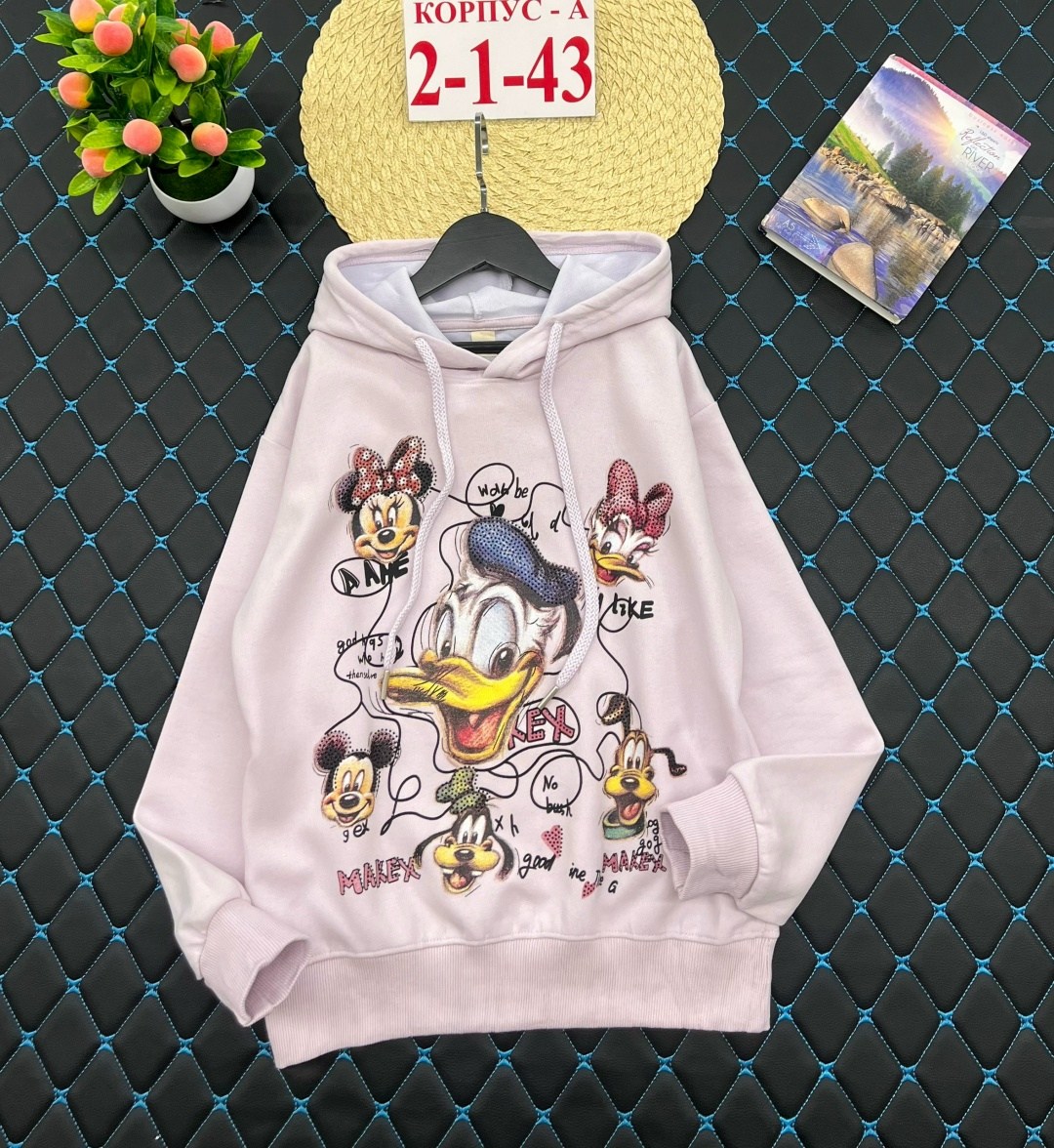 свитшот женская,толстовка дисней женская,толстовка,толстовка с капюшоном disney,толстовка с капюшоном и принтом