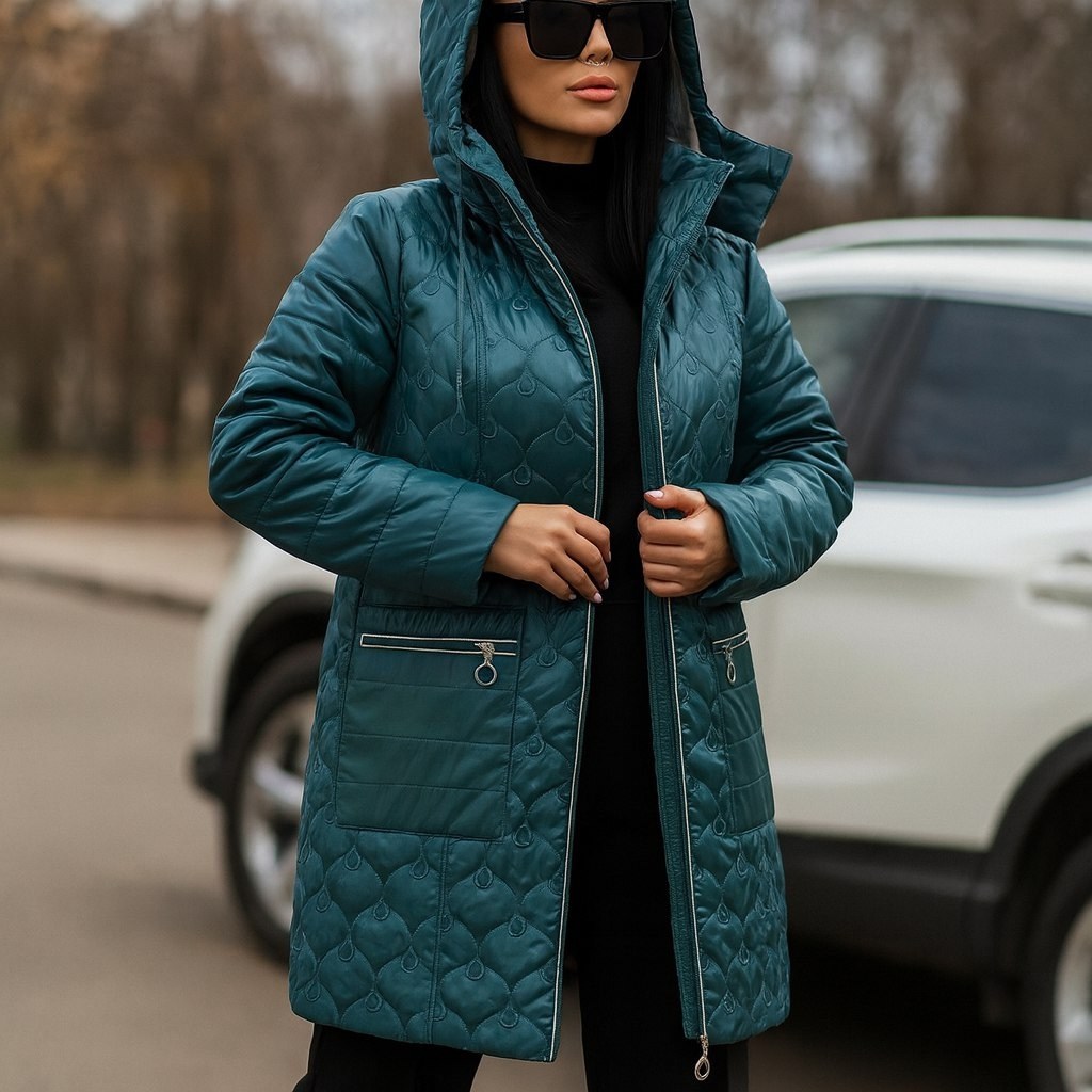 куртка демисезонная,куртка удлиненная демисезонная bloom fashion,куртка удлиненная,демисезонная куртка женская,куртка женская демисезонная удлиненная