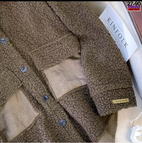 куртка из овечьей шерсти,плюшевое пальто,теплое пальто,женская куртка из овечьей шерсти,меховая куртка