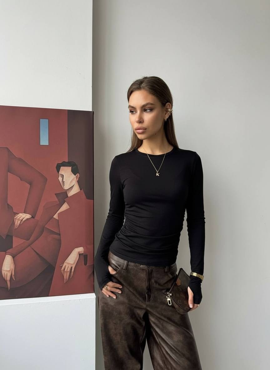 брюки палаццо из экокожи с высокой посадкой espiro,женские брюки кожаные,брюки из экокожи,кожаные брюки,брюки из экокожи женские