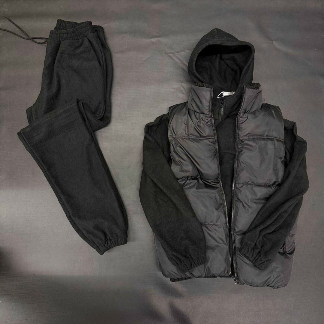 спортивный костюм для мужчин,мужская спортивная одежда,мужские спортивные костюмы,костюм-тройка мужской: жилет, толстовка и штаны арт. 1331592