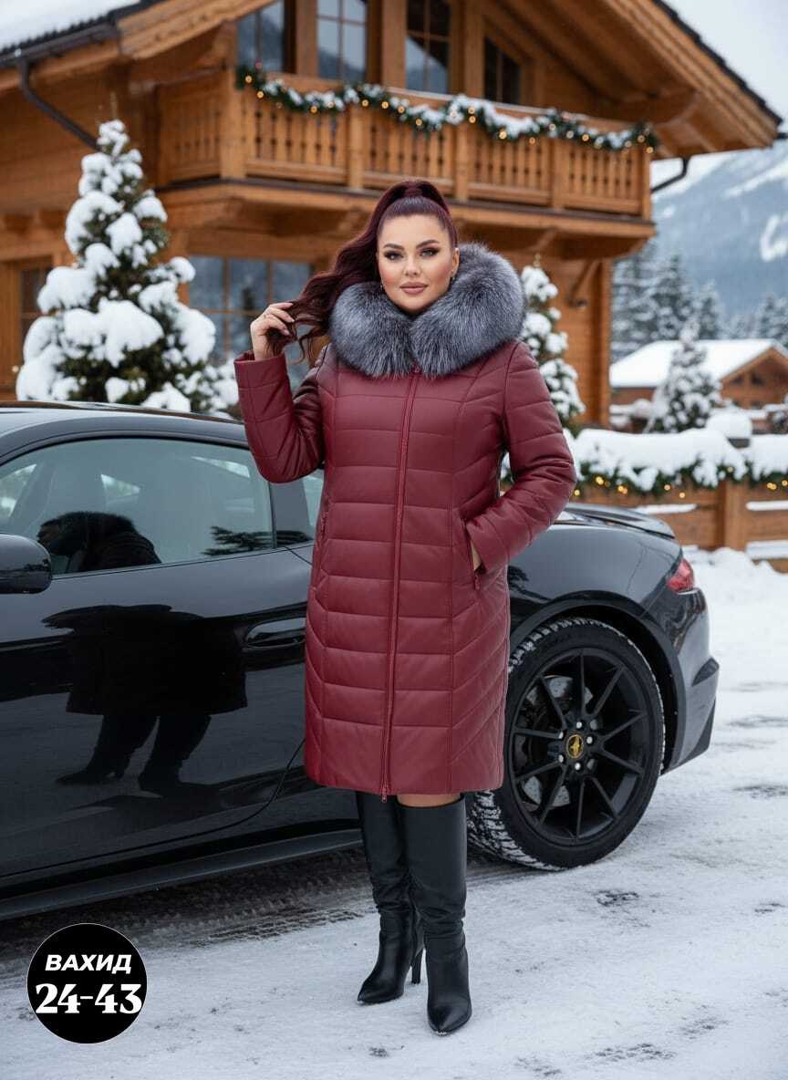 кожаный пуховик,женские зимние пуховики,женские пуховики,пуховик,пуховики с мехом