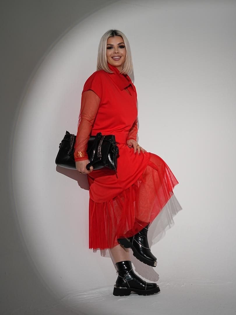 нарядное платье,платье,женское красное шифоновое платье-накидка больших размеров,,костюмы женские