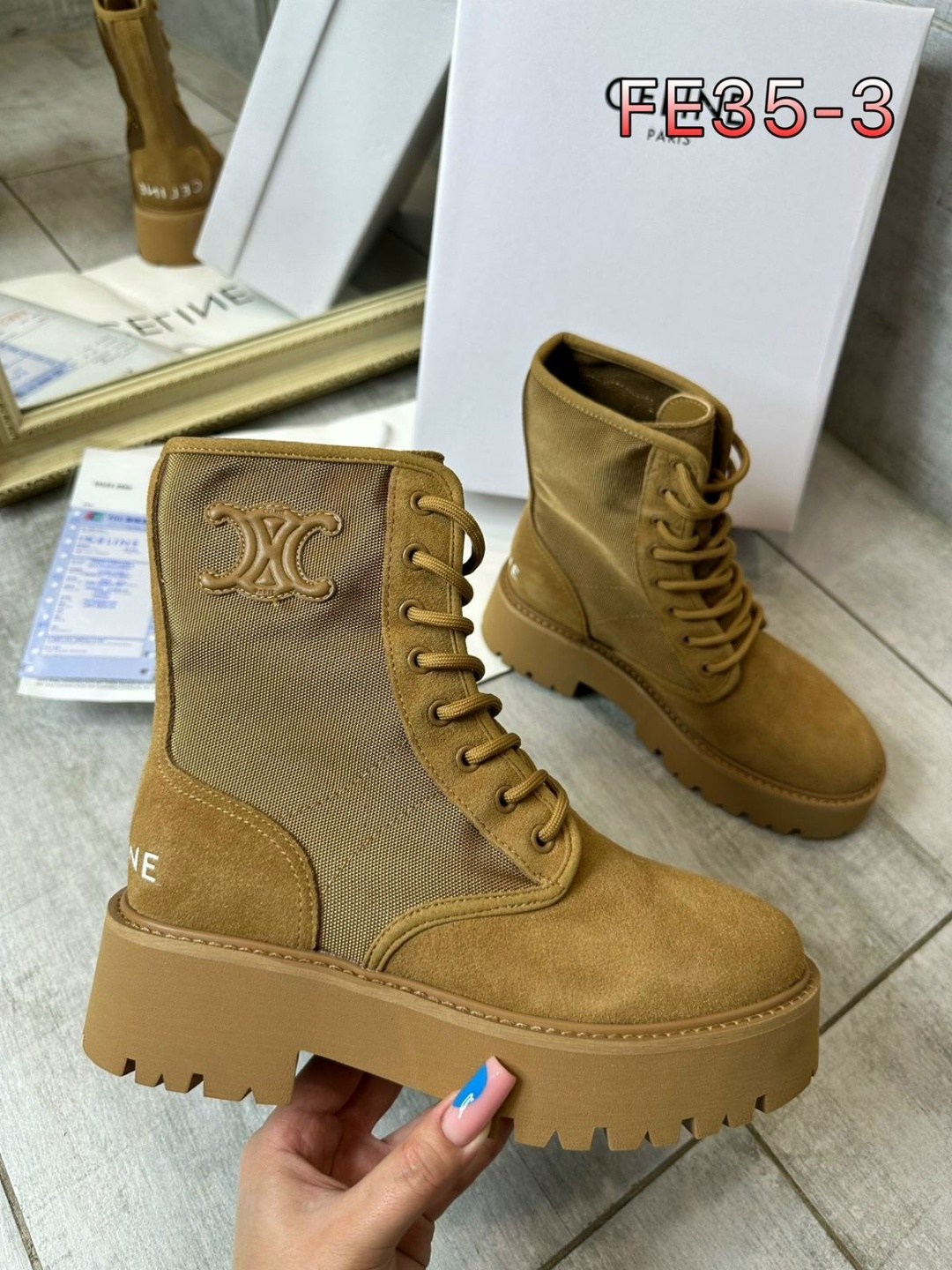 ботинки celine,ботинки женские celine, no149,ботинки,