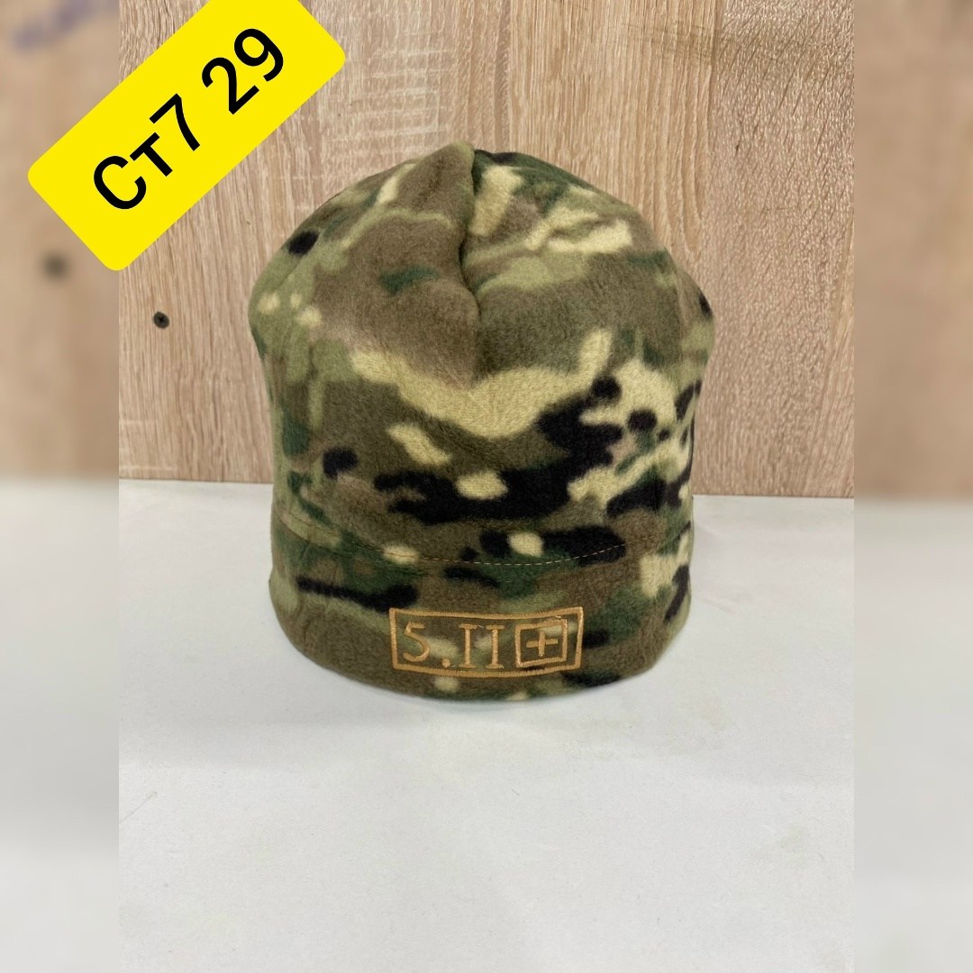 шапка тактическая 5.11 флисовая зимняя,шапка флисовая 5.11,шапка 511 на флисе,шапка флисовая 5.11 олива,теплая флисовая шапка 5.11 tactical (защитный камуфляж)