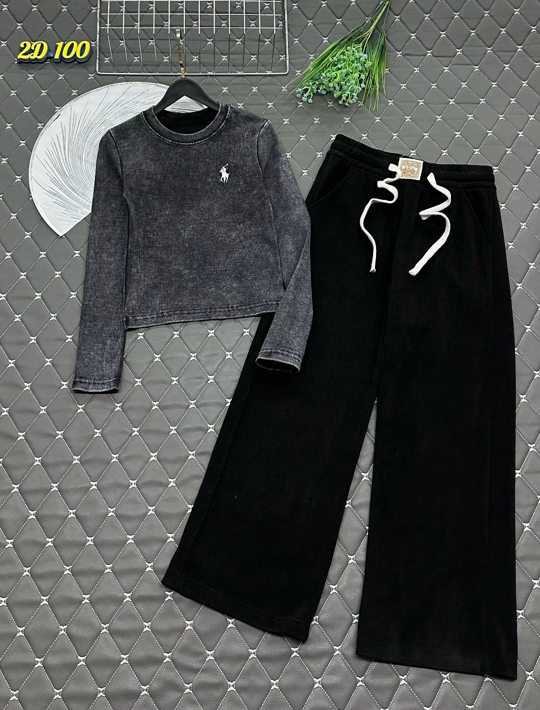 трикотажные костюмы,женские костюмы,трикотажные брюки,костюм с брюками,широкие брюки