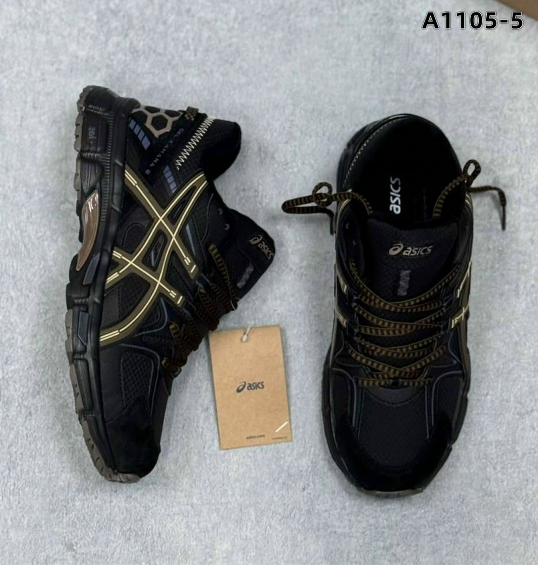 кроссовки мужские asics gel-kahana 8,кроссовки asics gel-kahana 8,кроссовки asics,кроссовки asics мужские,мужские летние кроссовки asics gel kahana 8 с черным золотом