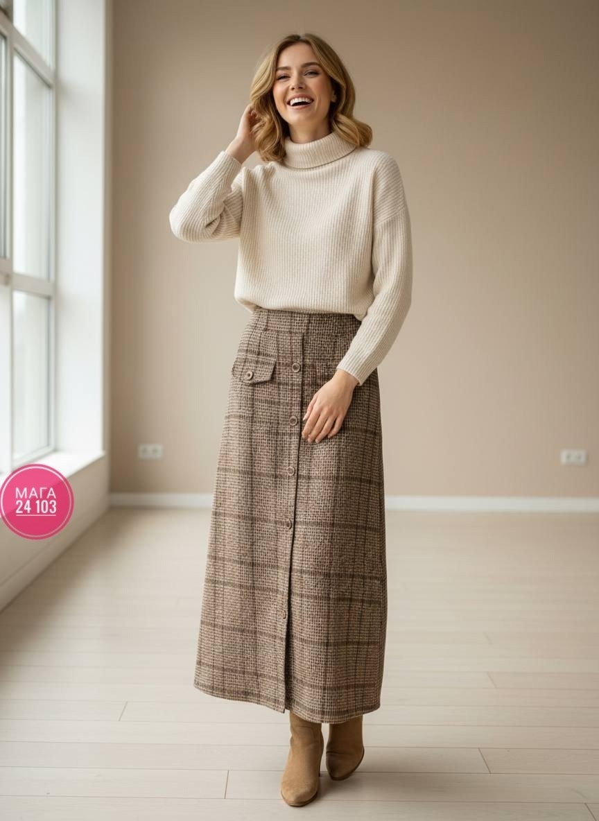 юбка,теплая юбка,серая юбка,юбка в клетку,юбка женская