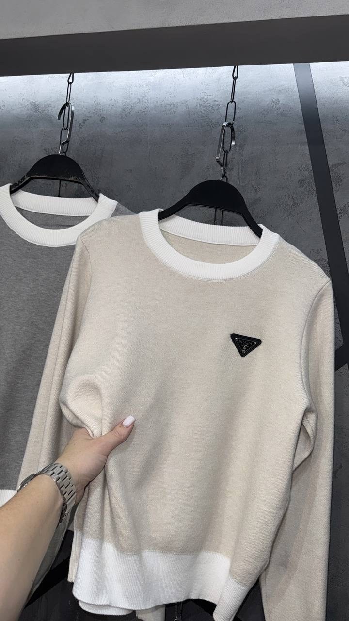 свитер prada,свитер,женский джемпер,кофта мужская,мужской свитер