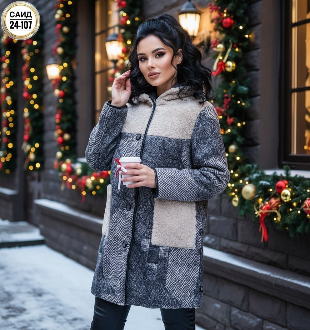 комбинированное пальто,модное пальто,пальто женские,пальто,пальто женское демисезонное